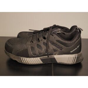 Reebok Fusion Flexweave Mens Size 11M Black Composite Toe Safety Work Shoes